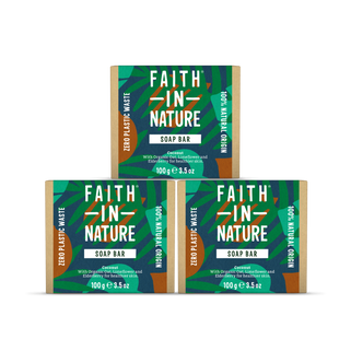 3 x Coconut soap bars