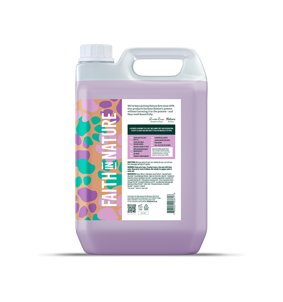 Lavender dog shampoo - 5L