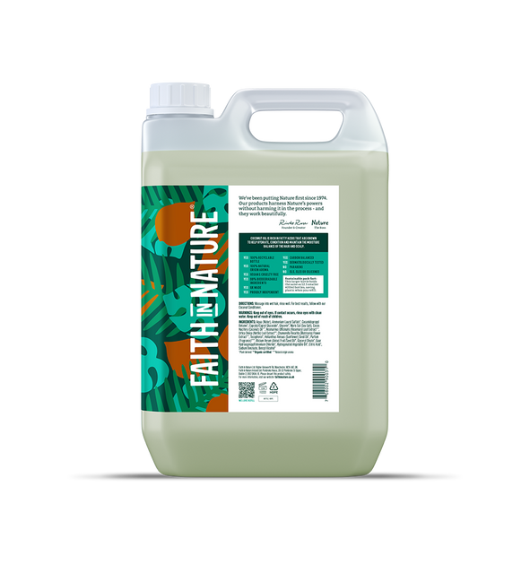 Organic Coconut 5L Shampoo Refill