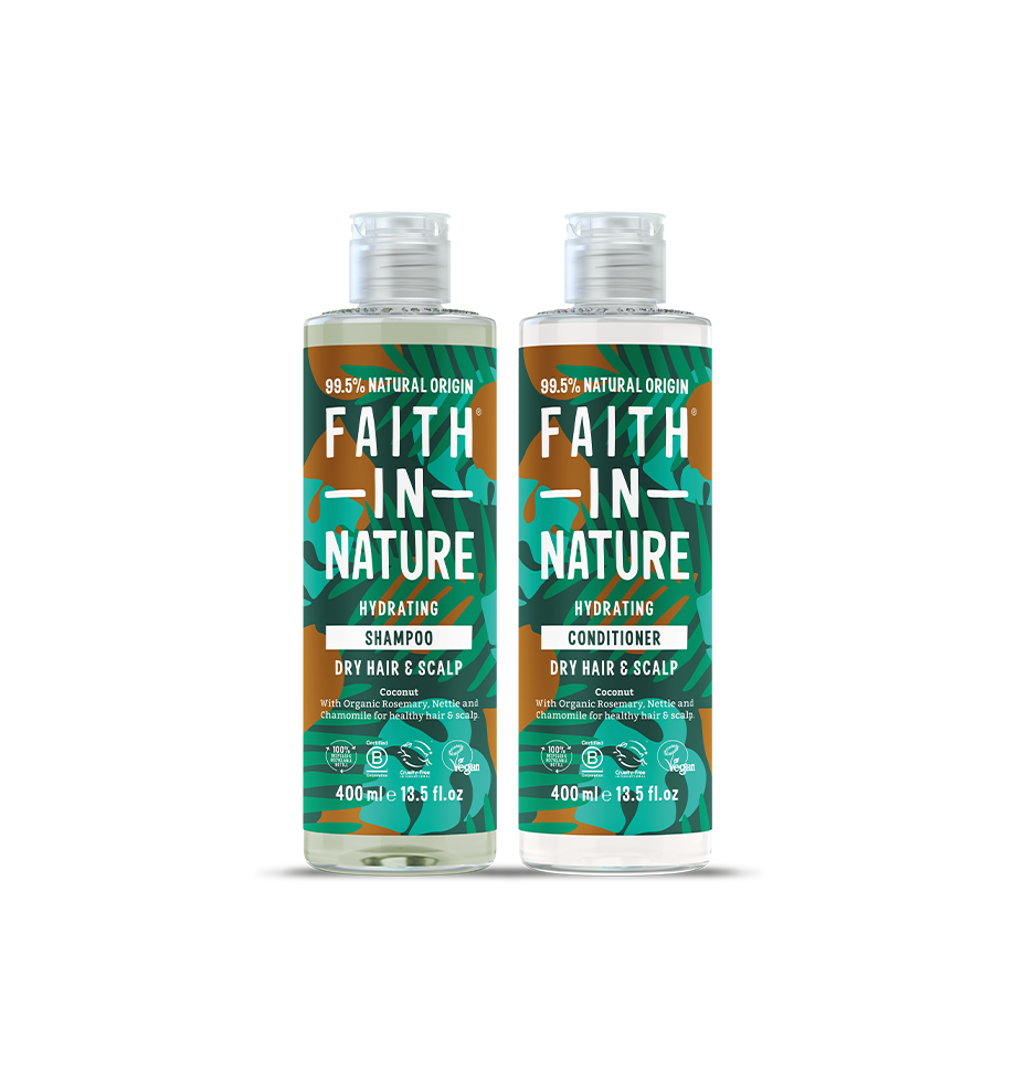 Coconut shampoo & conditioner set