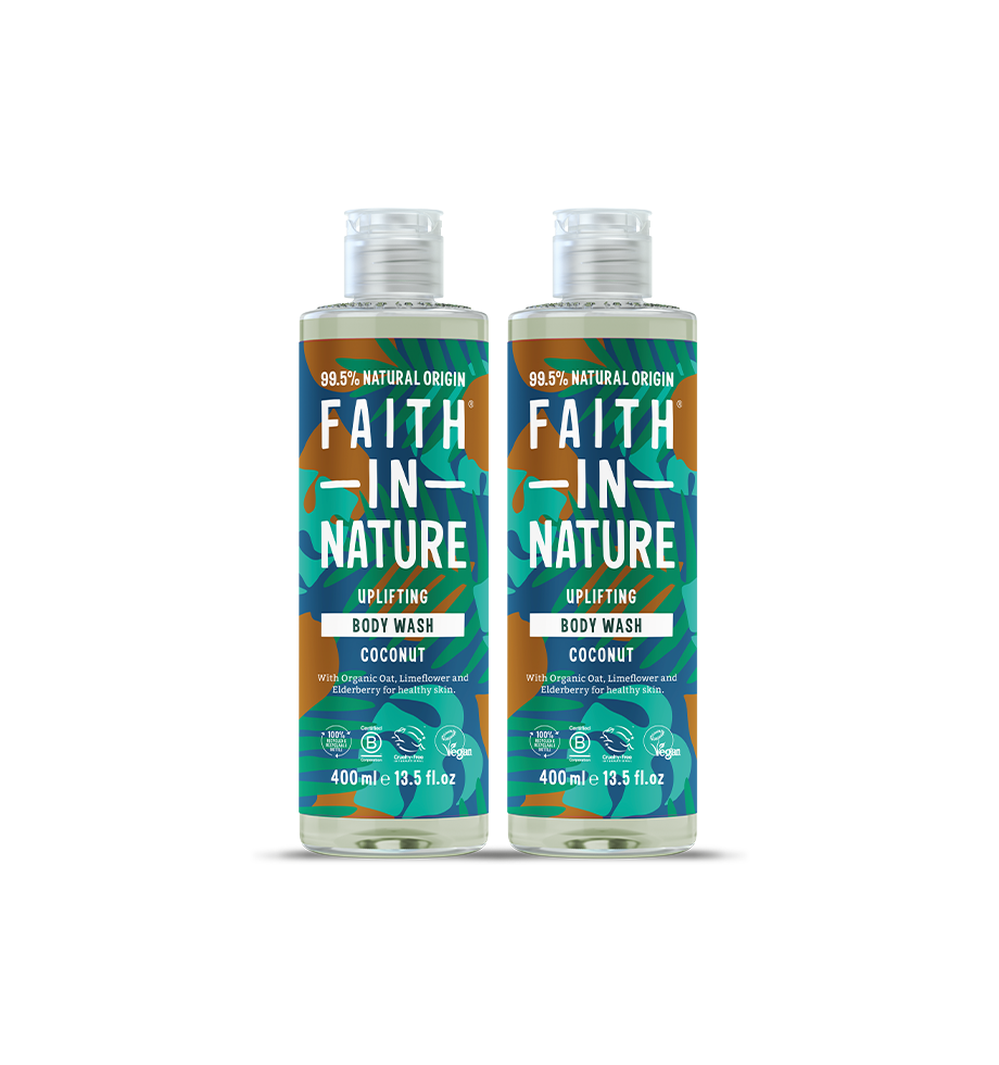 Coconut body wash duo