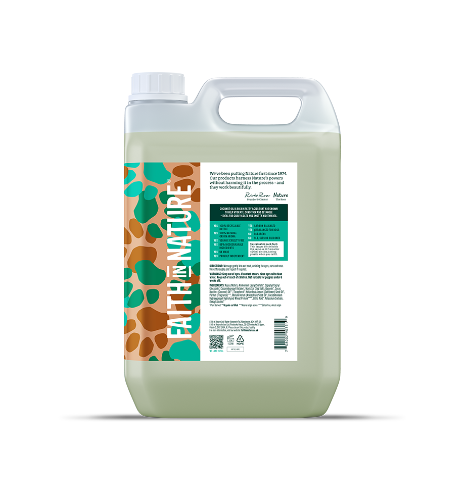 Coconut dog shampoo - 5L