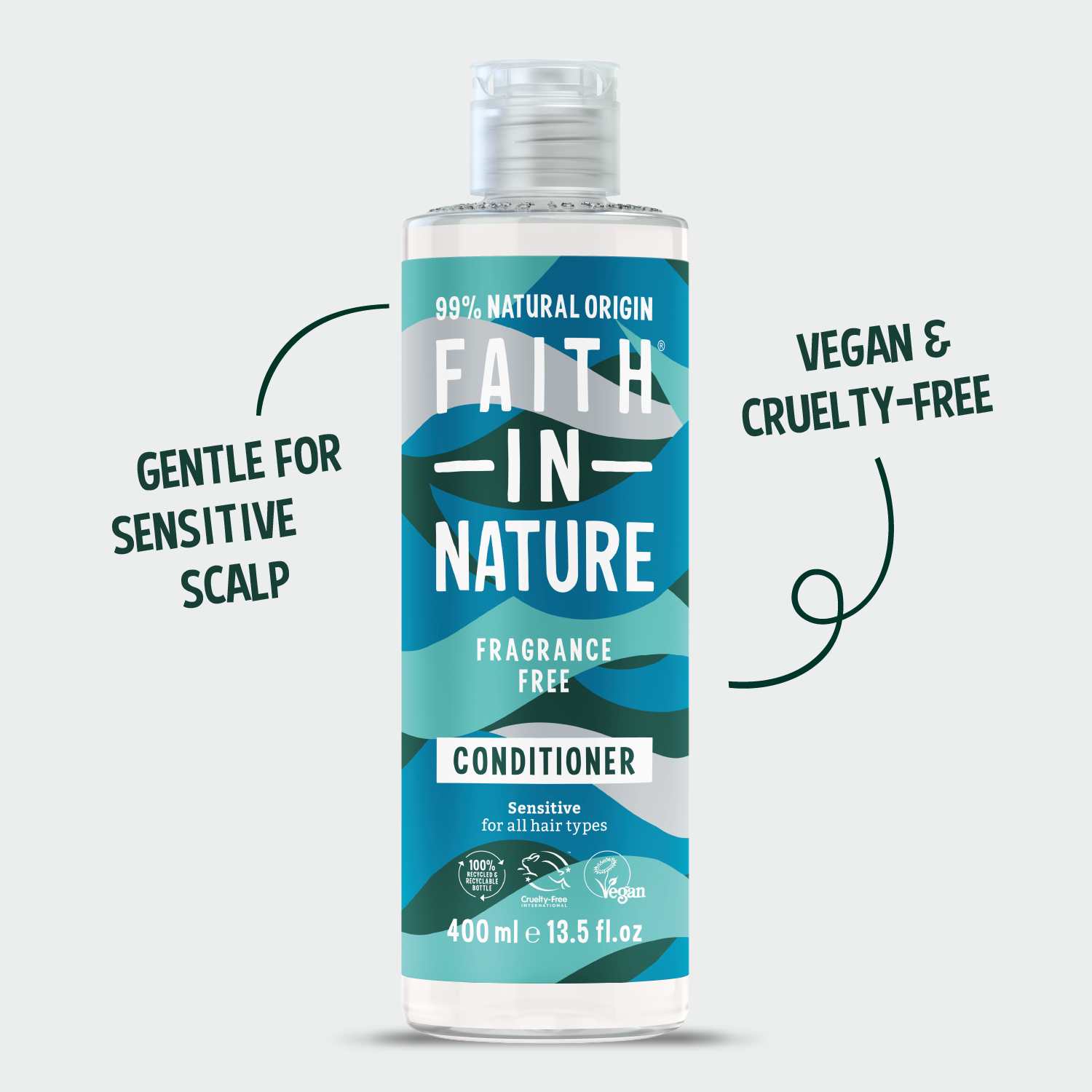 Fragrance Free conditioner - 400ml