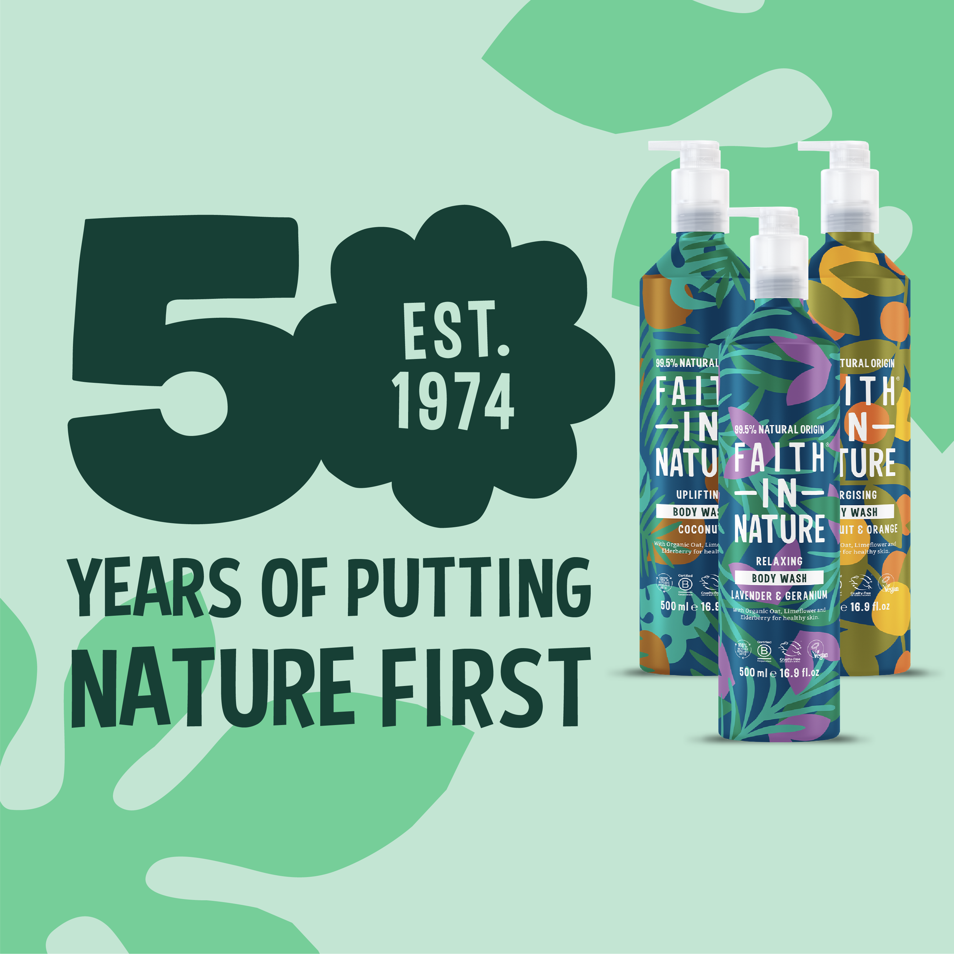 Aluminium Body Wash Trio