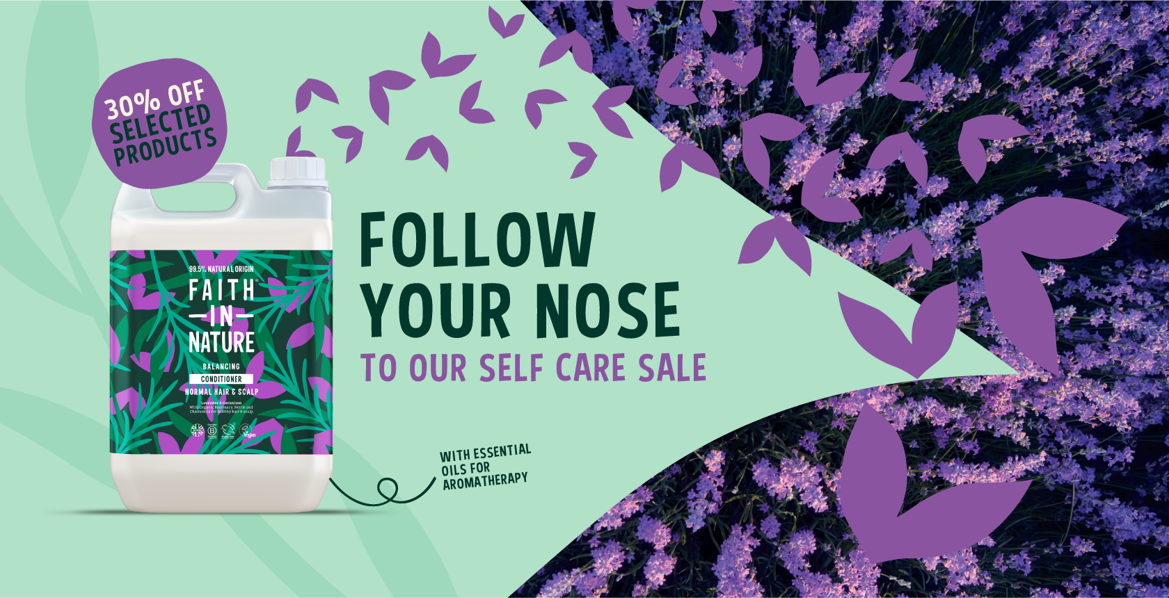 30% off self care sale