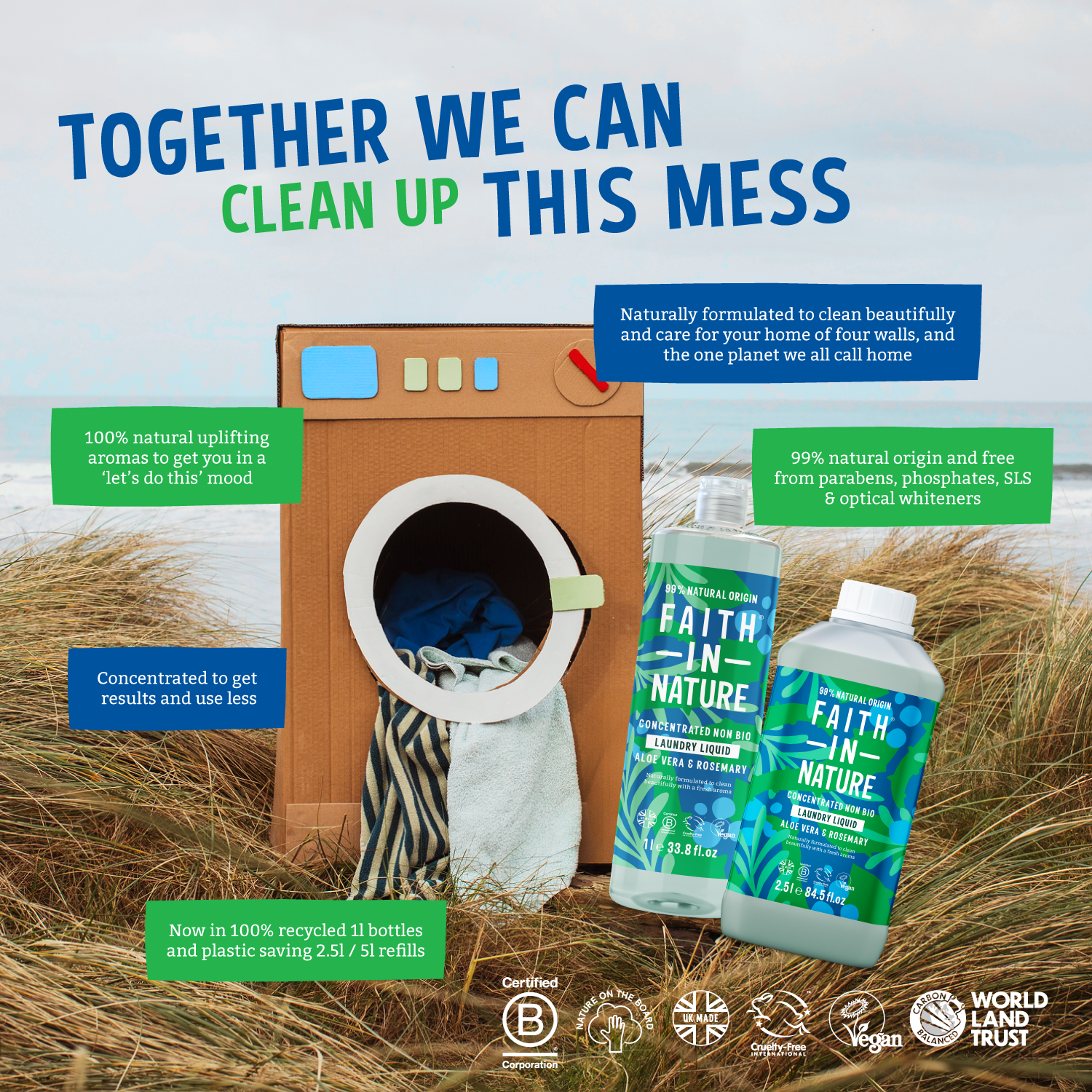 Aloe Vera & Rosemary Laundry Liquid - 5L