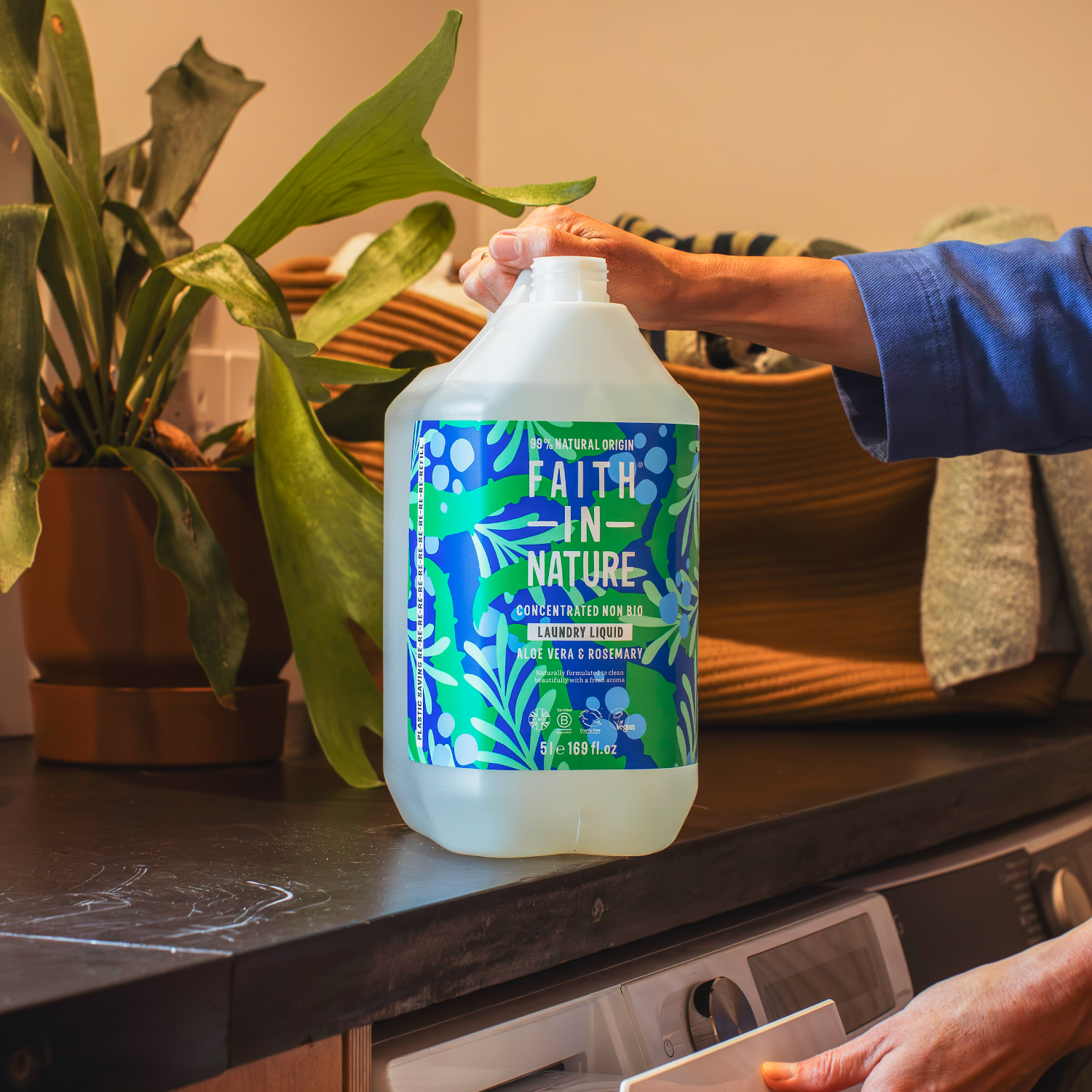 Aloe Vera & Rosemary laundry liquid - 5L