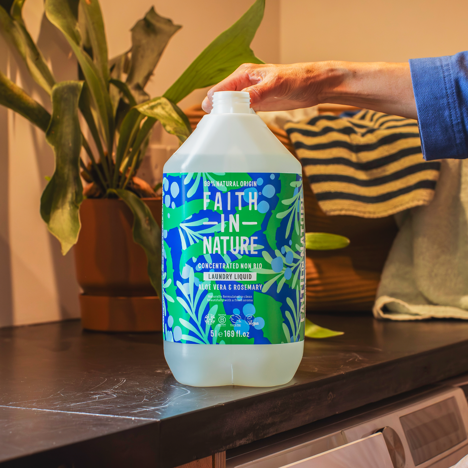 Aloe Vera & Rosemary laundry liquid - 5L
