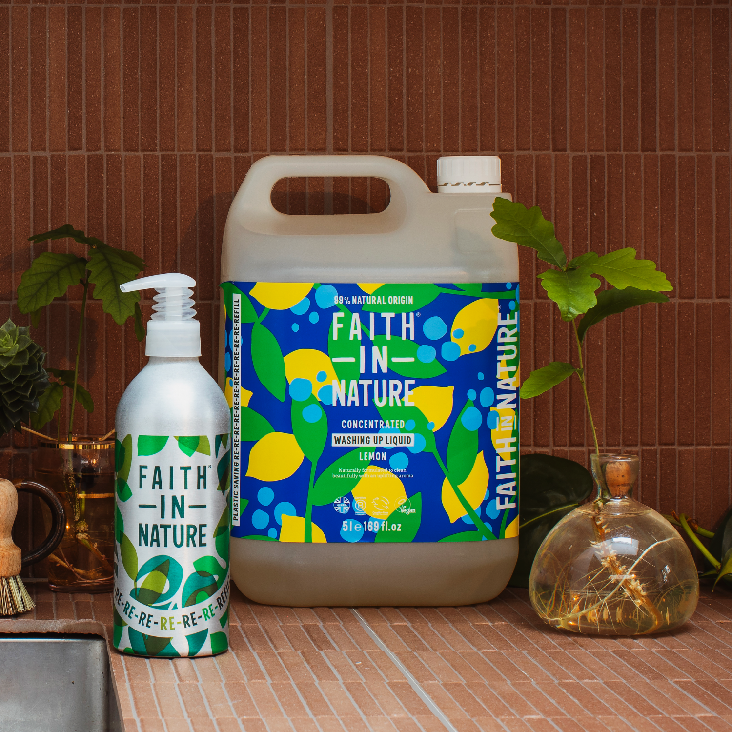 Lemon washing up liquid 5L