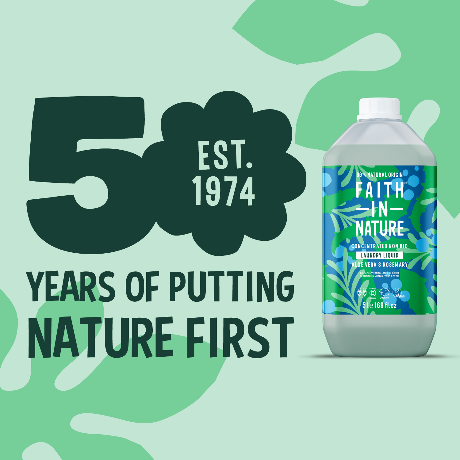 Aloe Vera & Rosemary Laundry Liquid - 5L