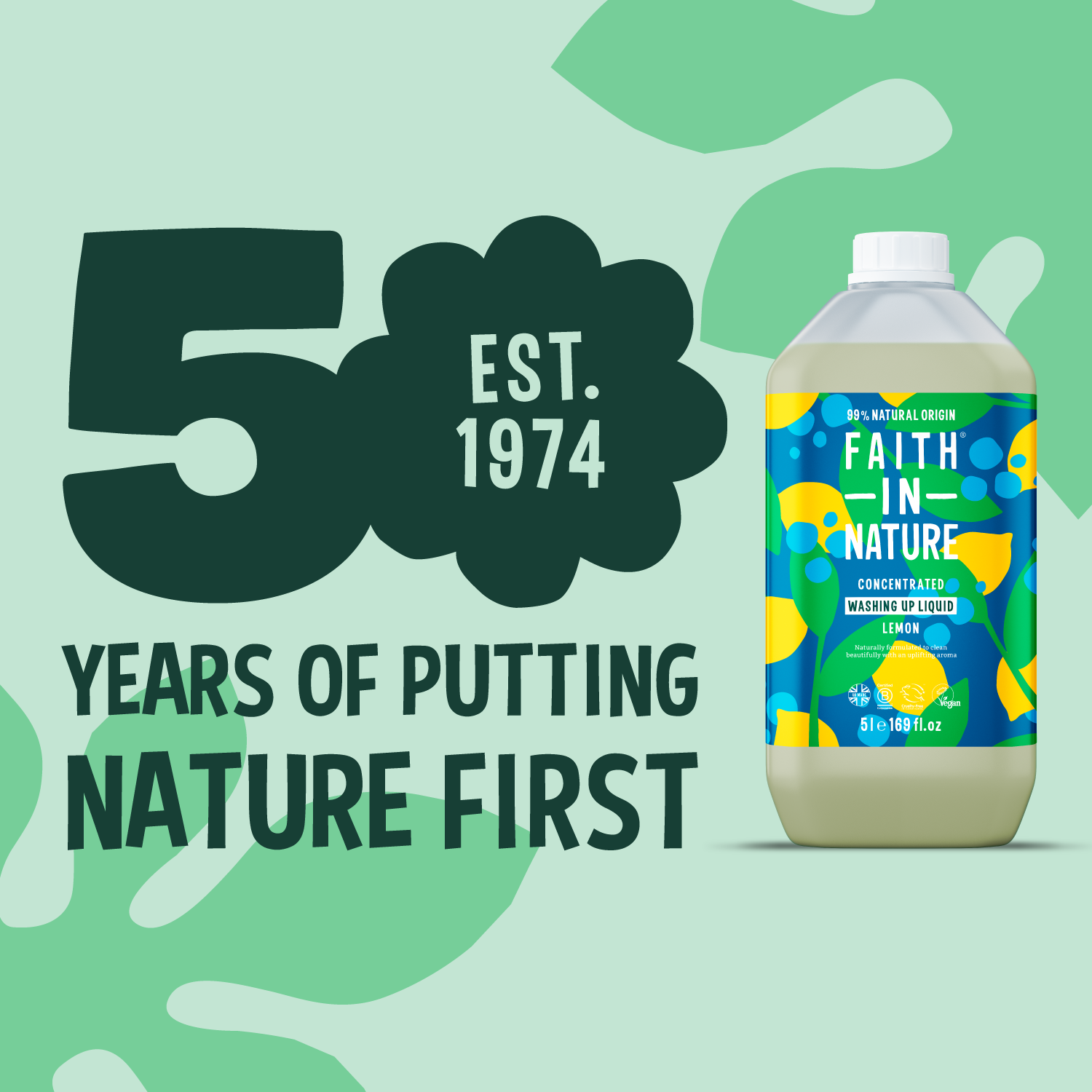 Lemon washing up liquid 5L