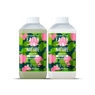 Wild Rose shampoo & conditioner set - 2.5L