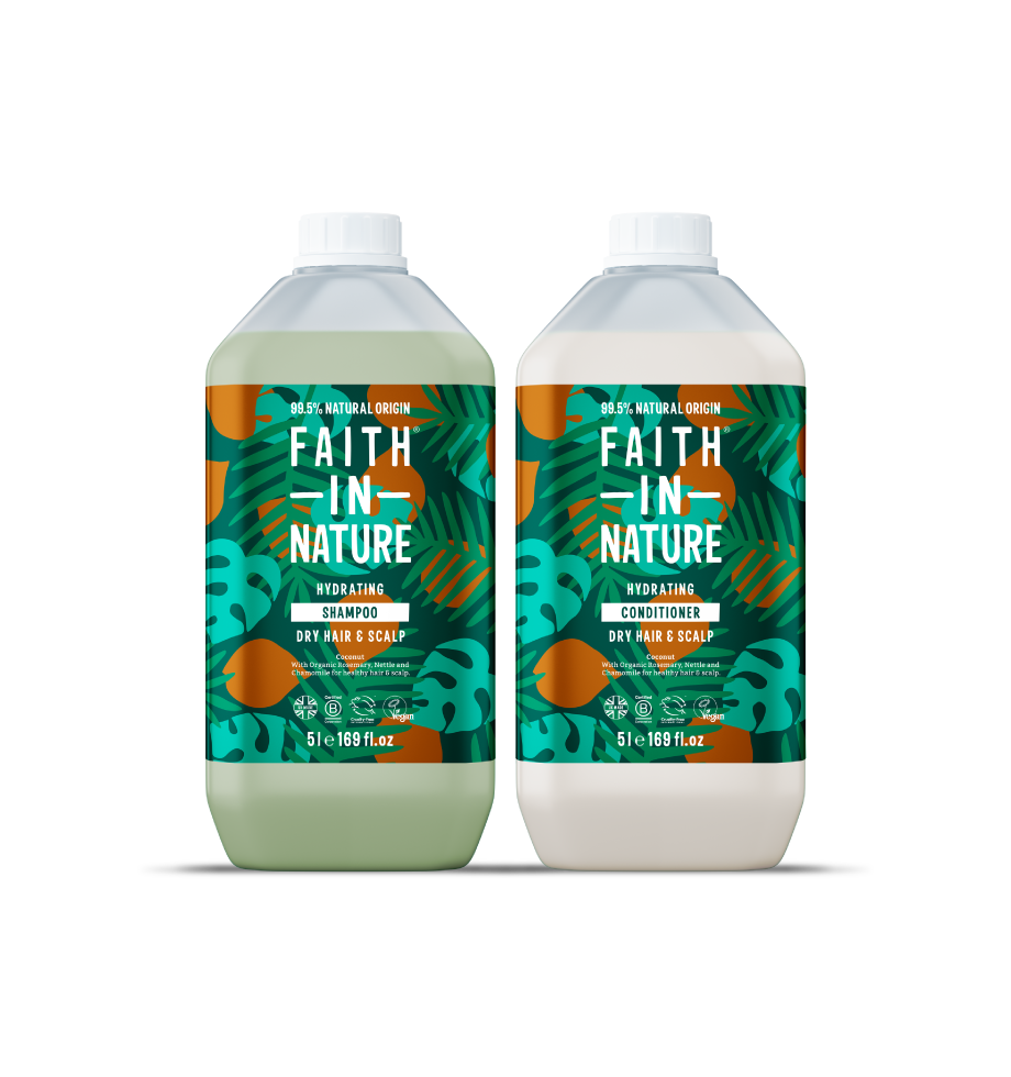 Coconut shampoo & conditioner set - 5L