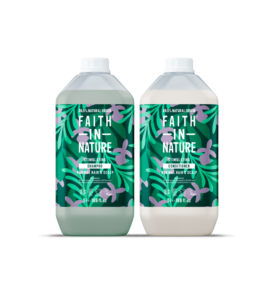 Rosemary shampoo & conditioner set - 5L