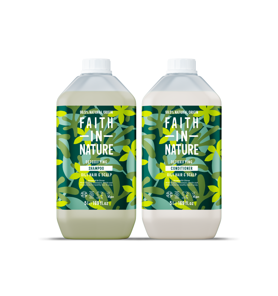 Seaweed & Citrus shampoo & conditioner set - 5L