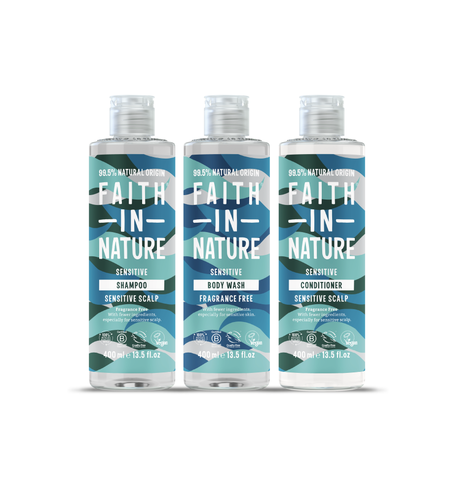 Sensitive skin & hair care bundle