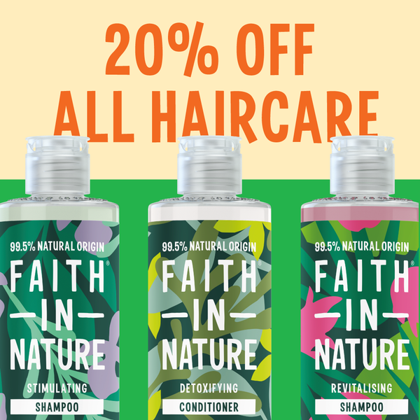 20% off haircare