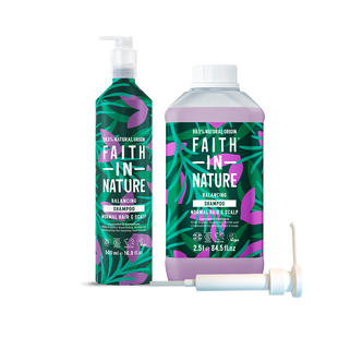 Faith In Nature Lavender Shampoo Aluminium Refill Set