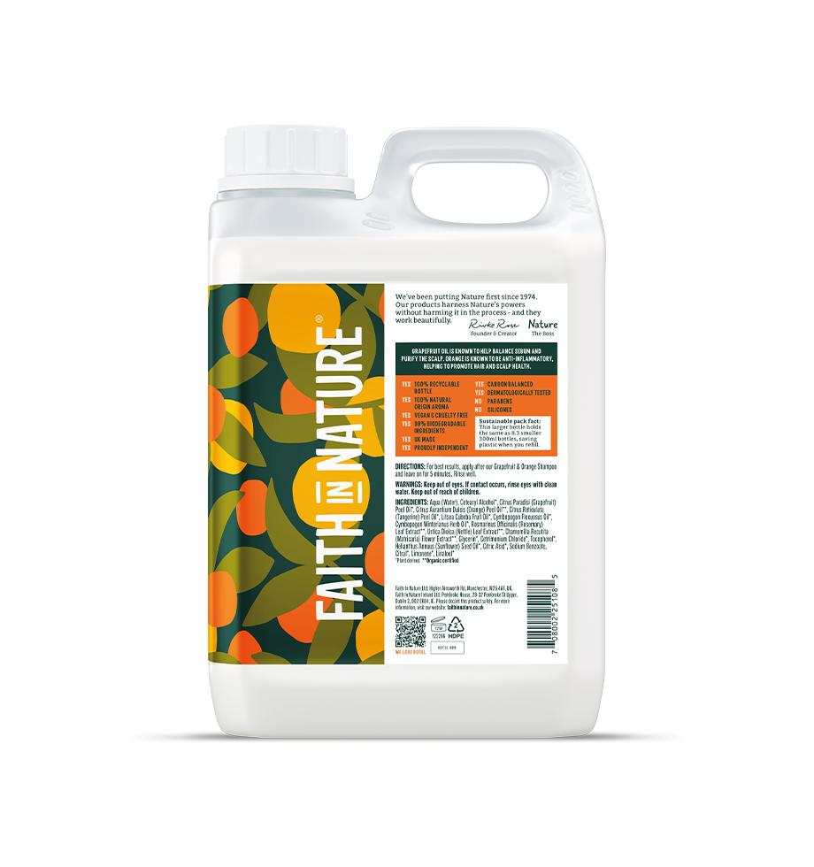 Grapefruit & Orange conditioner - 2.5L