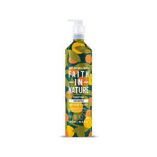 Faith In Nature 500ml aluminium Grapefruit & Orange shampoo for oily hair