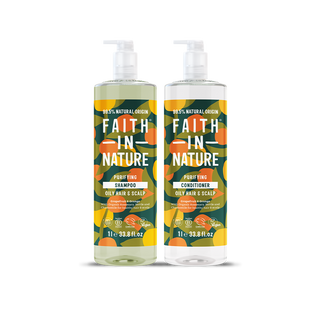 Grapefruit & Orange 1L shampoo & conditioner set