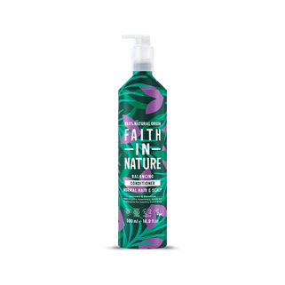 Faith In Nature 500ml aluminium Lavender & Geranium conditioner for normal hair