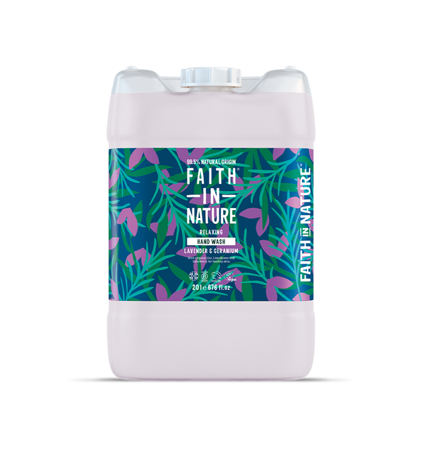 Lavender & Geranium 20L Natural Hand Wash Refill