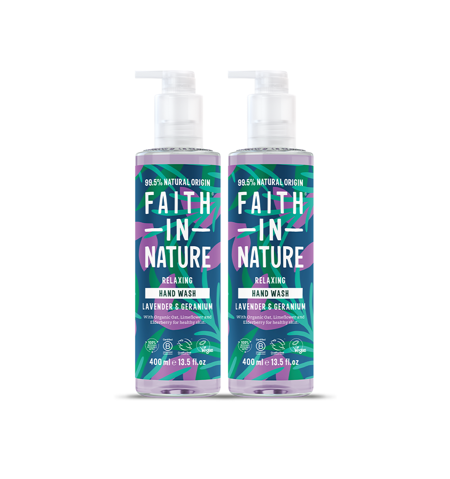 Lavender & Geranium hand wash duo