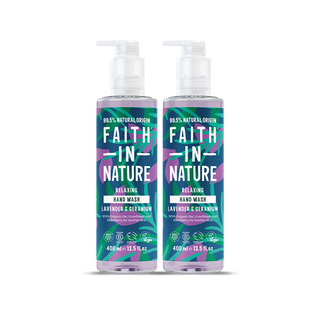 Lavender & Geranium hand wash duo