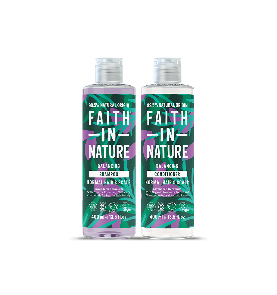 Lavender & Geranium shampoo & conditioner set