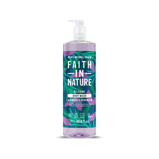 Faith In Nature 1L Lavender & Geranium Shower Gel
