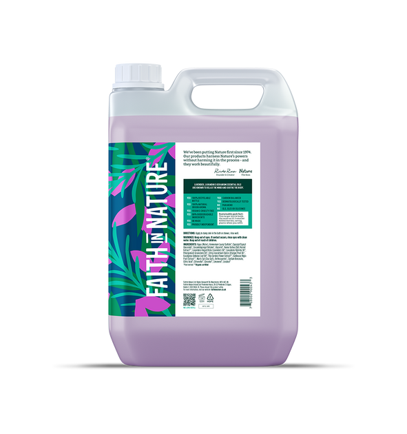 Lavender & Geranium 5L Natural Body Wash Refill
