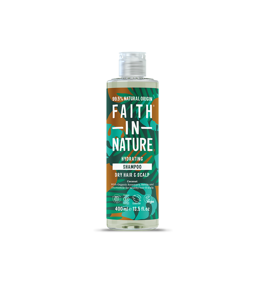 Faith In Nature Organic Coconut Shampoo for Dry Hair & Scalp 