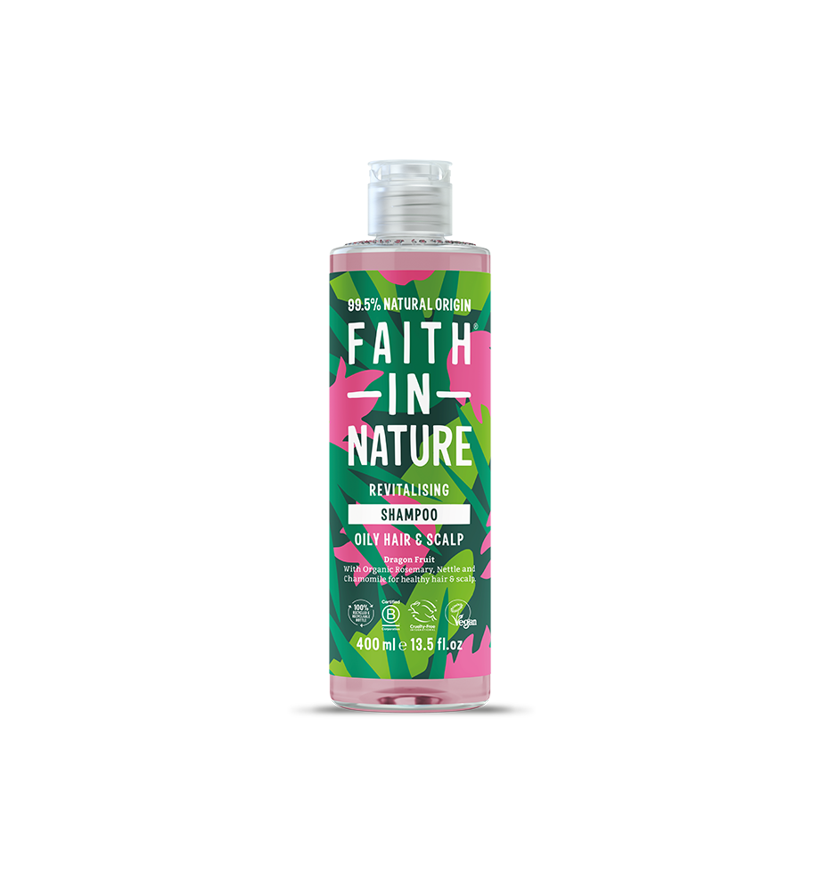 Faith In Nature Natural Dragon Fruit Shampoo for Oily Hair & Scalp