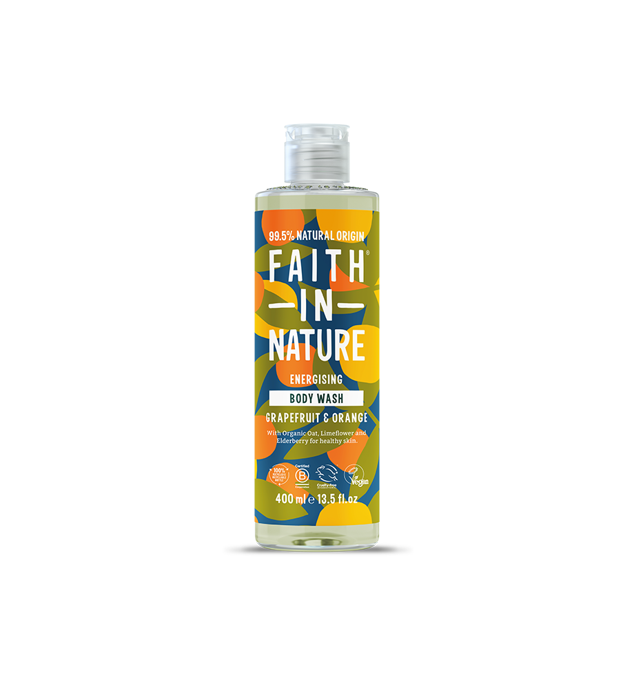 Faith In Nature Natural Grapefruit & Orange 400ml Shower Gel