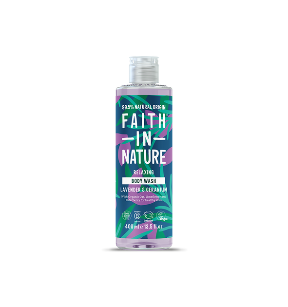 Lavender & Geranium Natural Body Wash