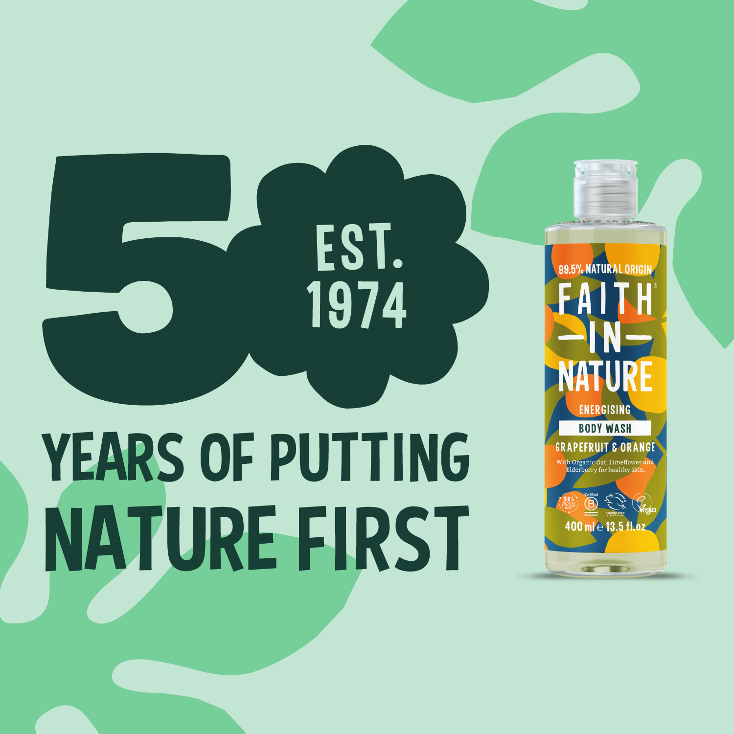 Grapefruit & Orange body wash - 400ml