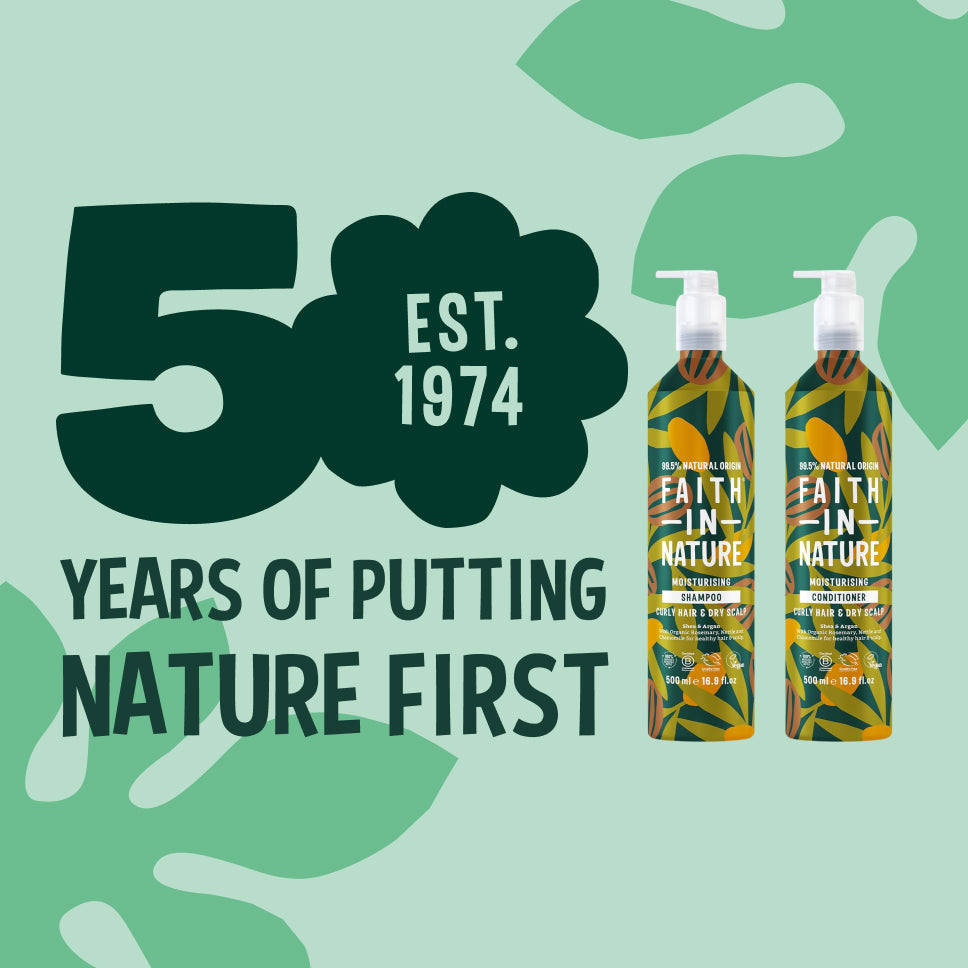 Natural shea & argan curly hair shampoo & conditioner set 500ml aluminium