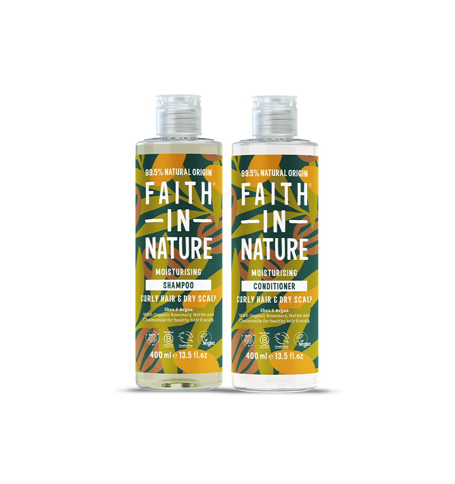 Shea & Argan shampoo & conditioner set