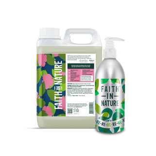 Wild Rose body wash 2.5L with aluminium refill bottle