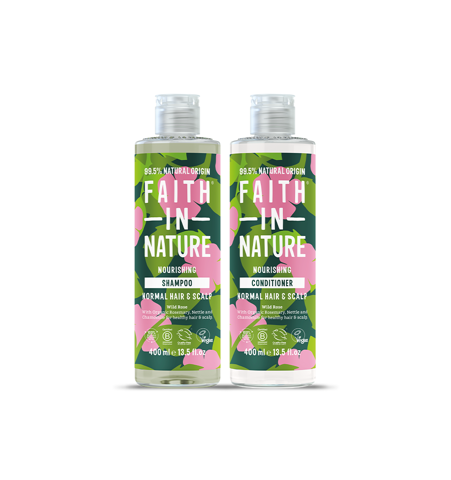 Wild Rose shampoo & conditioner set
