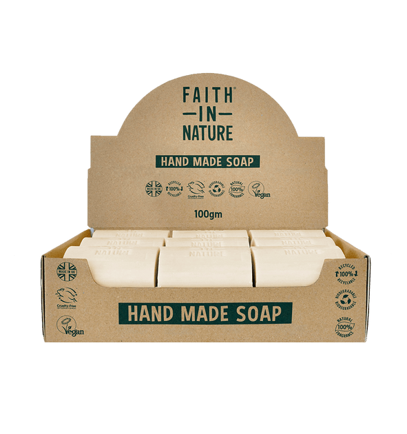 Box of 18 Natural Coconut Soaps