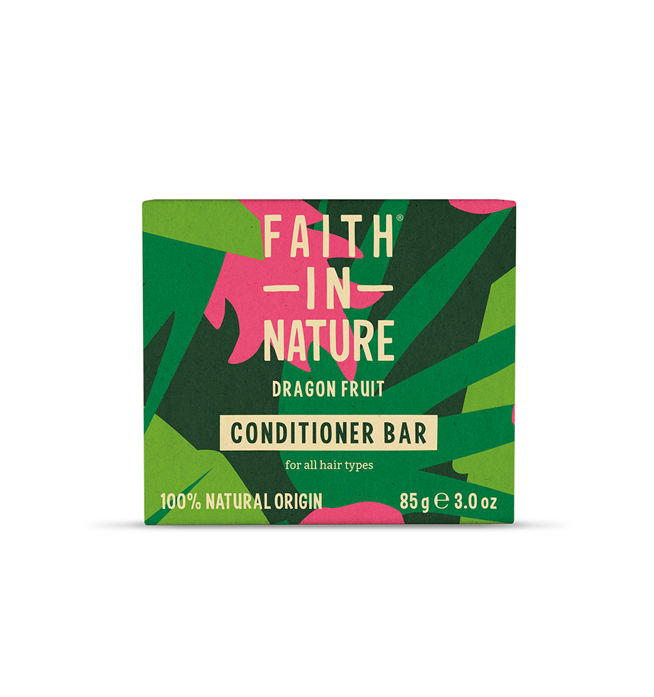 Dragon Fruit Natural Conditioner Bar - Plastic Free Haircare - Faith In Nature  